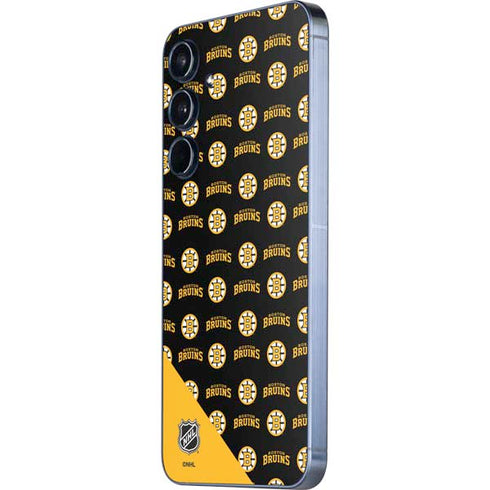 NHL Boston Bruins Pattern Galaxy A55 5G Skin